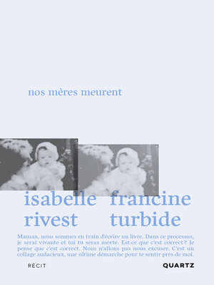 cover image of Nos mères meurent